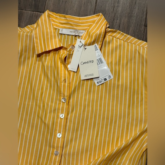 Mango - yellow striped skirt and top included! - Picture 6 of 13